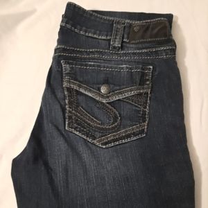 Silver boot cut jeans W30 L35